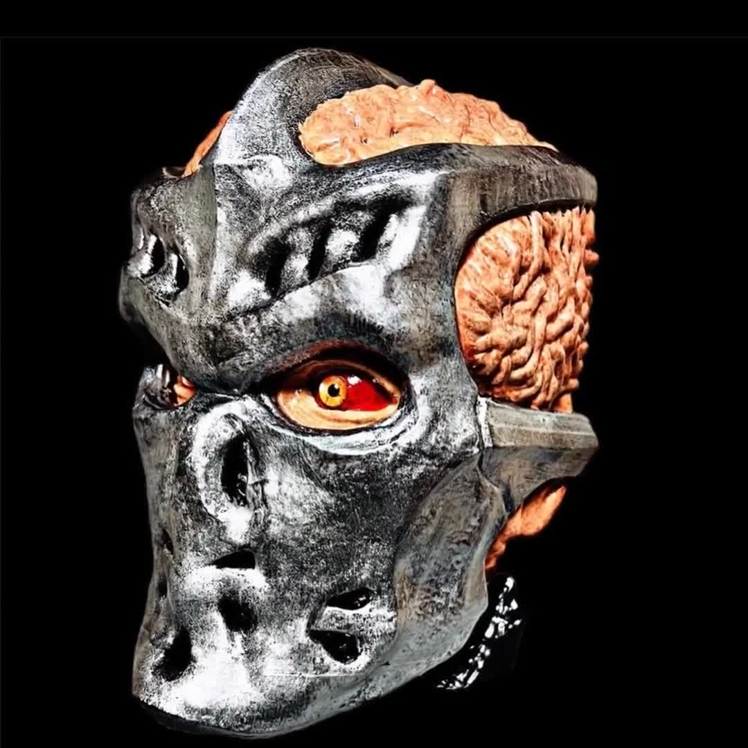 Jason X Bust, 9-inch Horror Sculpture With Wall Mount Option - Etsy